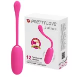   Pretty Love – Julius akkumulátoros vibrációs tojás (rózsaszín)