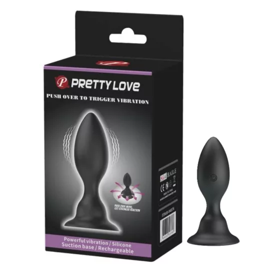 Pretty Love – hajlásra rezgő tapadótalpas anál vibrátor