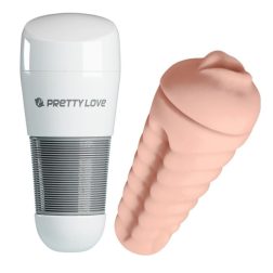 Pretty Love Kitty - száj maszturbátor (világos bőrszín)