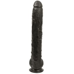 Dick Rambone Cock óriás dildó tapadókoronggal (fekete)