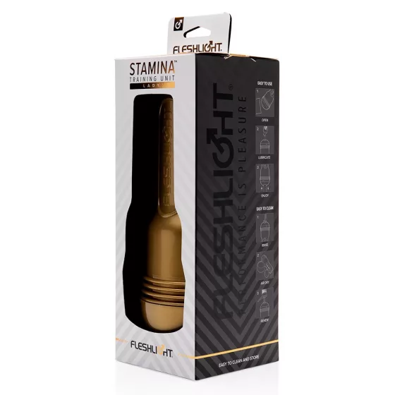 Fleshlight Lady Stamina Training Unit punci (rücskös betéttel)