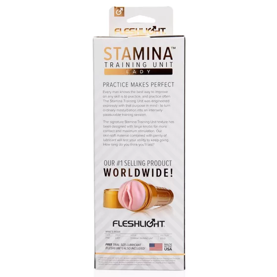 Fleshlight Lady Stamina Training Unit punci (rücskös betéttel)