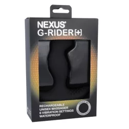 Nexus – G-Rider G-Pont dildó vibrációval (fekete).