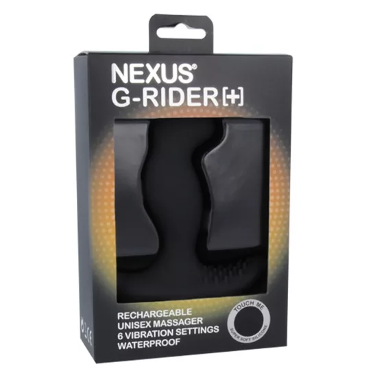 Nexus – G-Rider G-Pont dildó vibrációval (fekete).