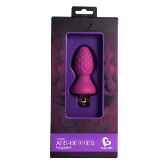 Rocks-Off Ass-Berries anál vibrátor (piros)