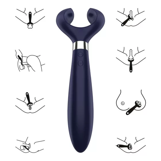 Satisfyer Endless Fun vibrációs kényeztető (kék)