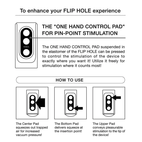 Tenga Flip Hole maszturbátor (ezüst)