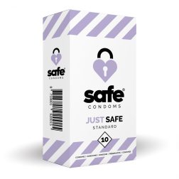 Safe Just Safe standard óvszer (10 db)
