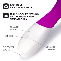 Lelo Mona Wave vibrátor (lila).