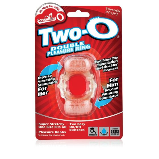 The Screaming O The Two-O dupla vibrációs péniszgyűrű