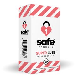 Safe Super Lube extra síkosítású óvszer (10 db)