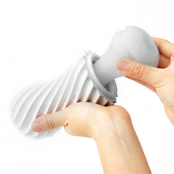 Tenga Flex Silky White maszturbátor (fehér)