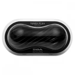 Tenga – Flex Rocky Black maszturbátor (fekete)