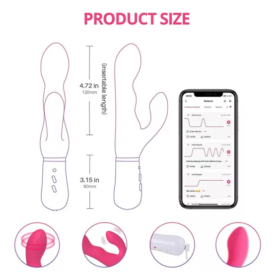 Lovense – Nora okosvibrátor (rózsaszín) (APP-os)