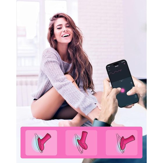 Lovense Ambi okos, dupla motoros csiklóvibrátor (pink) (APP-os)