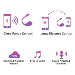 Lovense Lush 2 - okos vibrációs tojás (APP-os)