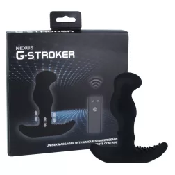   Nexus – G-Stroker vibrátor, masszírozó gyöngyökkel, távirányítóval