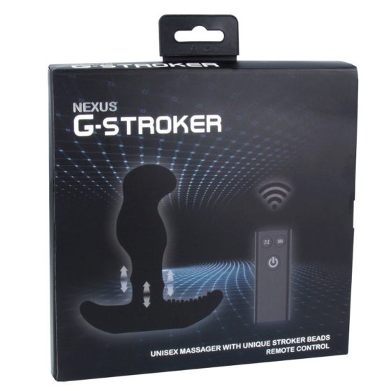 Nexus G-Stroker vibrátor, masszírozó gyöngyökkel, távirányítóval