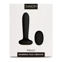   Svakom – Primo anál vibrátor, melegítő funkcióval (fekete)