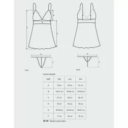 Obsessive Idillia babydoll és alsó