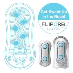 Tenga Flip Orb Blue Rush maszturbátor