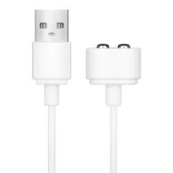 Satisfyer mágneses, USB-s töltőkábel (fehér)