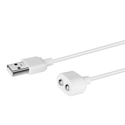 Satisfyer mágneses, USB-s töltőkábel (fehér)