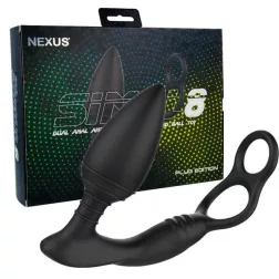 Nexus – Simul8 anál vibrátor, pénisz és herepánttal
