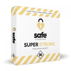 Safe Super Strong extra falvastagságú óvszer (36 db)