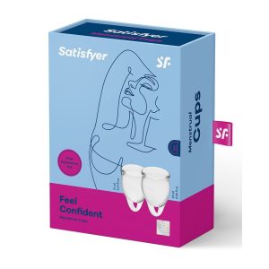 Satisfyer Feel Confident 2 db intimkehely (áttetsző)