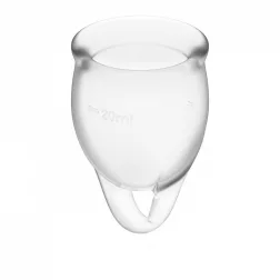 Satisfyer Feel Confident 2 db intimkehely (áttetsző)
