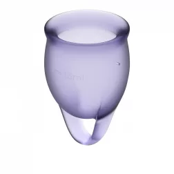 Satisfyer Feel Confident 2 db intimkehely (lila)