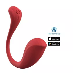   Svakom – Phoenix Neo, interaktív okos vibrációs tojás (piros) (APP-os)