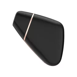   Satisfyer Love Triangle léghullámos csiklóizgató, vibrációval (fekete) (APP-OS).