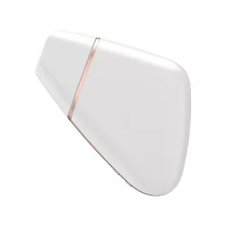   Satisfyer Love Triangle léghullámos csiklóizgató, vibrációval (fehér) (APP-OS)
