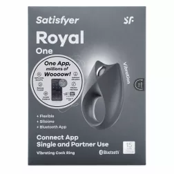Satisfyer – Royal One vibrációs péniszgyűrű (APP-os)