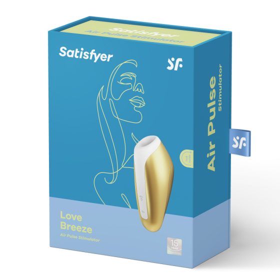 Satisfyer Love Breeze léghullámos csiklóizgató (sárga)