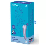   Satisfyer Dual Pleasure g-pont vibrátor, légullámos csiklóizgatóval (lila) (APP-os)