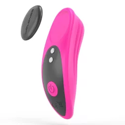   Lovense – Ferri okos, alsóba helyezhető vibrációs csiklóizgató (fekete-pink) (APP-os)