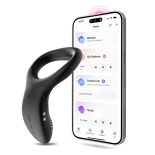   Lovense Diamo okos, vibrációs péniszgyűrű (fekete) (APP-os)