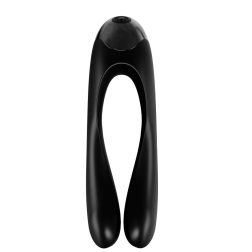 Satisfyer Candy Cane vibrációs izgató (fekete)