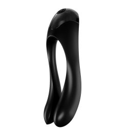 Satisfyer Candy Cane vibrációs izgató (fekete)