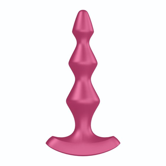 Satisfyer Lolli Plug 1. kétmotoros análvibrátor (piros)