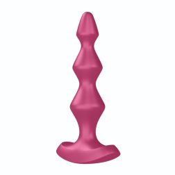 Satisfyer Lolli Plug 1. kétmotoros análvibrátor (piros)