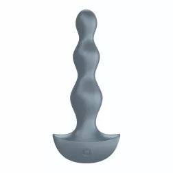 Satisfyer Lolli Plug 2. kétmotoros análvibrátor (szürke)