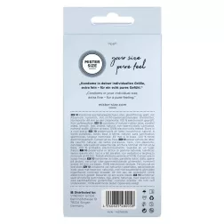   Mister Size – 49 - 10 db egyedi méretű, extra vékony óvszer (49 mm)