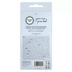  Mister Size – 53 - 10 db egyedi méretű, extra vékony óvszer (53 mm)