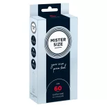   Mister Size – 60 - 10 db egyedi méretű, extra vékony óvszer (60 mm)