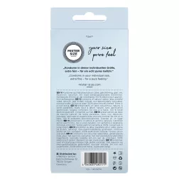   Mister Size – 64 - 10 db egyedi méretű, extra vékony óvszer (64 mm)