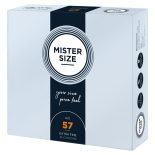   Mister Size 57. - 36 db egyedi méretű, extra vékony óvszer (57 mm)